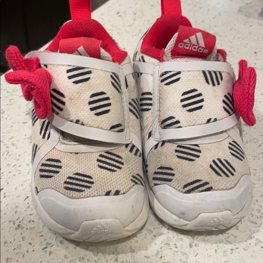 Toddler Girl Adidas Minnie Shoes- 8K